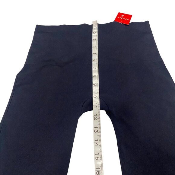 SPANX Cropped Lamn Seamless Leggings Port Navy Blue Size 1X NWT - Picture 7 of 8